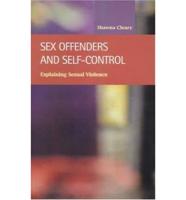 Sex Offenders and Self-Control