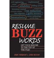 Resume Buzz Words