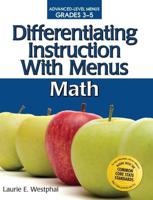 Differentiating Instruction With Menus. Math