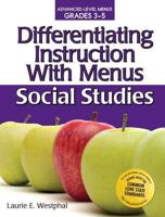 Differentiating Instruction With Menus. Social Studies