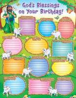 God's Blessings on Your Birthday! Chart