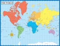 Map of the World Chart