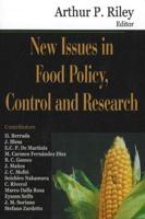 New Issues in Food Policy, Control and Research