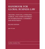 Handbook for Global Business Law