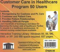 Customer Care in Healthcare, 50 Users Cd