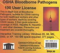 Osha Bloodborne Pathogens, 100 Users Cd