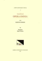 CMM 5 ANTOINE BRUMEL (Ca. 1460-Ca. 1515), Opera Omnia, Edited by Barton Hudson in 6 Volumes. Vol. VI Magnificats, Opera Profana