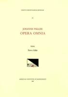 CMM 41 JEAN PULLOIS (D. 1478), Opera Omnia, Edited by Peter Gülke
