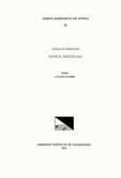 CSM 21 AURELIANUS REOMENSIS, Musica Disciplina (9Th C.), Edited by Lawrence Gushee