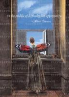 Winged Woman at Window - Greeting Card