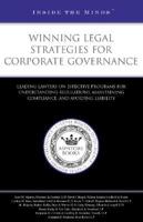 Winning Legal Strategies for Corporate Governance