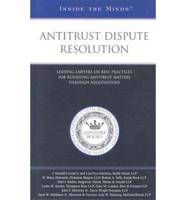 Antitrust Dispute Resolution