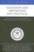 Mediation and Arbitration Best Practices