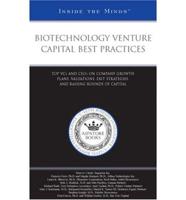 Biotechnology Venture Capital Best Practices