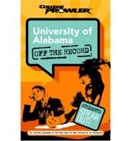 University Of Alabama College Prowler Off The Record