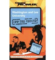 Washington And Lee University College Prowler Off The Record