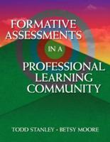 Formative Assessments in a Professional Learning Community