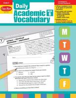 Daily Academic Vocabulary, Grade 6 Teacher Edition