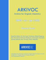 Arkivoc 2003 General Papers
