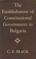 Establishment of Constitutional Government in Bulgaria