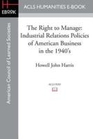 The Right to Manage