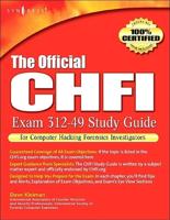 The Official CHFI Exam 312-49 Study Guide