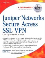 Juniper(r) Networks Secure Access SSL VPN Configuration Guide