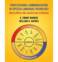 Professional Communication in Speech-Language Pathology