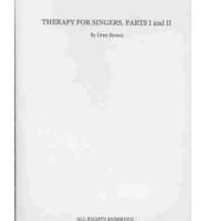 Therapy for Singers