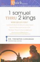 1 Samuel Thru 2 Kings