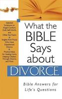 What the Bible Says About Divorce