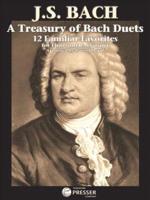 BACH A TREASURY OF BACH DUETS FLUTE CLAR