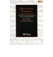ORCHESTRAL EXCERPTS FOR TIMPANI BOOK CD