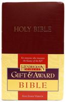 KJV Gift & Award Bible (Imitation Leather, Burgundy, Red Letter)