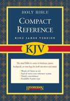 KJV Large Print Compact Reference Bible (Red Letter, Imitation Leather, Black)