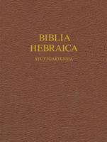 Biblia Hebraica Stuttgartensia (BHS)