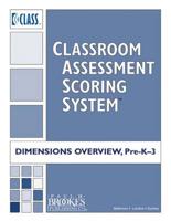 Classroom Assessment Scoring System( (CLASS() Dimensions Overview, Pre-K-3