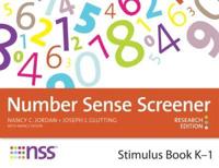 Number Sense Screener (NSS) Stimulus Book, K-1