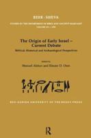 The Origin of Early Israel-Current Debate