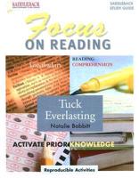 Tuck Everlasting Reading Guide