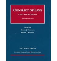 Conflict of Laws, Cases and Materials, 2007