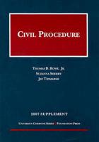 Civil Procedure, 2007