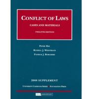 Conflict of Laws, Cases and Materials, 2008