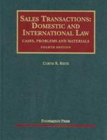 Sales Transactions : Domestic and International Law