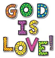 God Is Love! Bulletin Board Set
