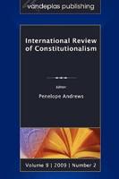 International Review of Constitutionalism, Volume 9, Number 2, 2009