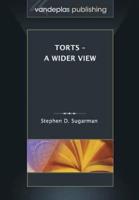 Torts - A Wider View