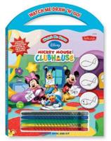 Mickey Mouse Clubhouse Drawing Book and Kit [With Stickers and Poster and Twistable Crayons and Paper Pad]
