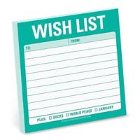 Wish List Sticky Note