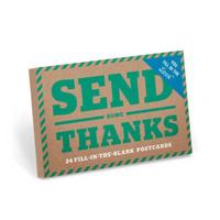 Send Some Thanks Fill in the Love Postcard Book